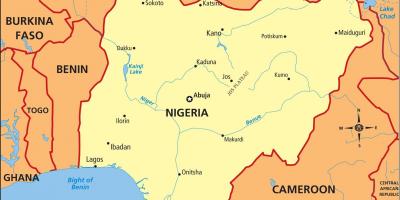 A nigériai térkép