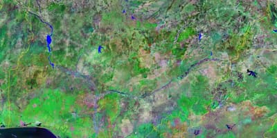 Térkép nigéria-hegység