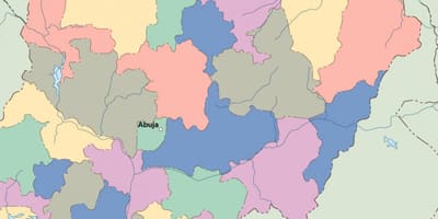 Térkép szerkeszthető nigéria